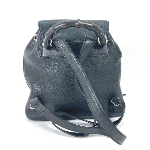 GUCCI Authentic Black Bamboo Backpack main image 13